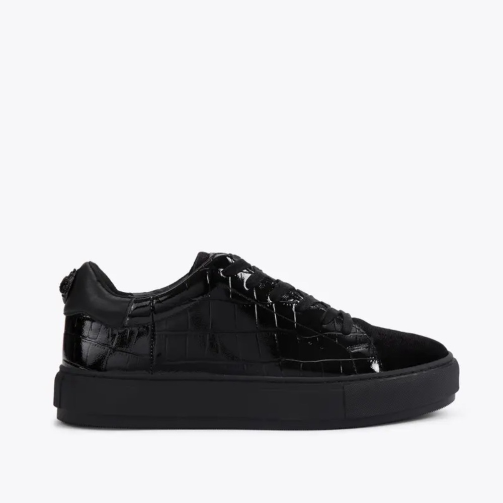 KURT GEIGER NWT MENS LANEY CROC SNEAKERS US 10